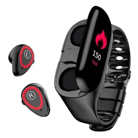 Smart Watch with TWS Bluetooth Earbuds & Heart Rate Monitor – Your Ultimate Wearable Companion