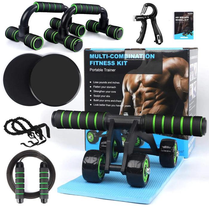 10-in-1 Fitness Kit – Ultimate Home Workout Set for Strength & Cardio