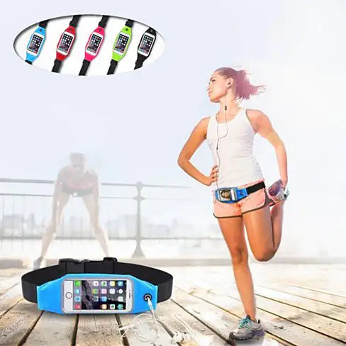 BOOST BELT Exercise Essential Pouch and Smartphone Case – Stay Active, Stay Organized