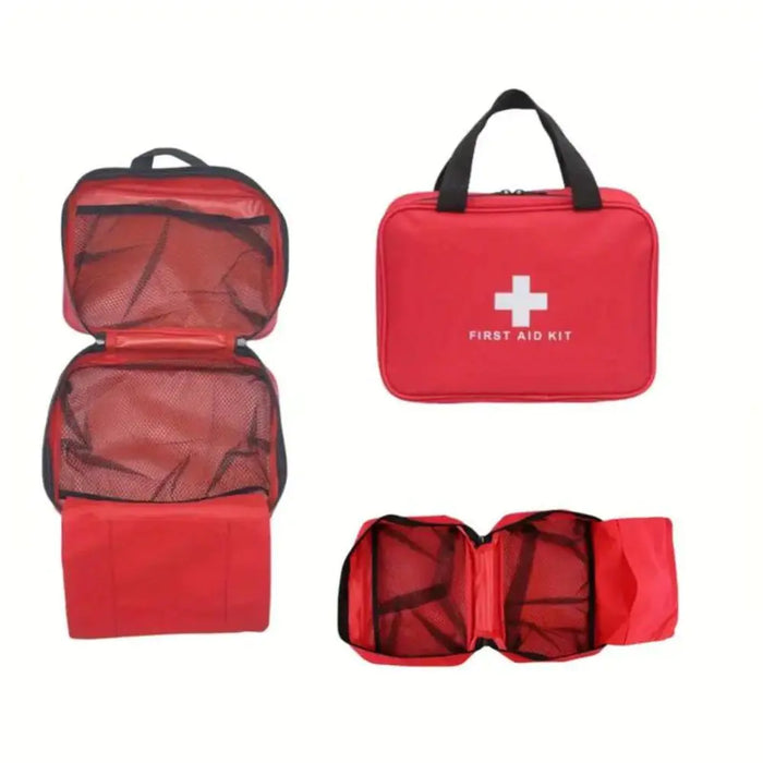 173pcs Large First Aid Kit – Emergency Supplies for Outdoor Adventures & Home Use