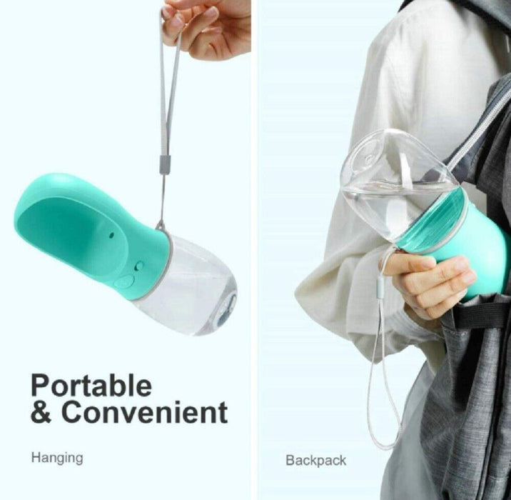 Leak-Proof Portable Dog Water Bottle - Travel-Friendl