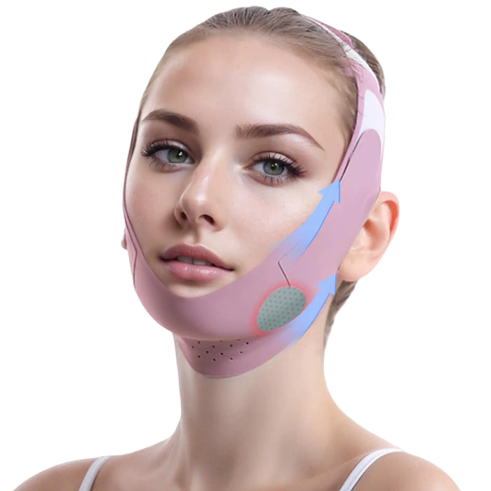 Graphene V-Line Chin Up Mask - V-Shaped Face & Jaw Exerciser, Lilac