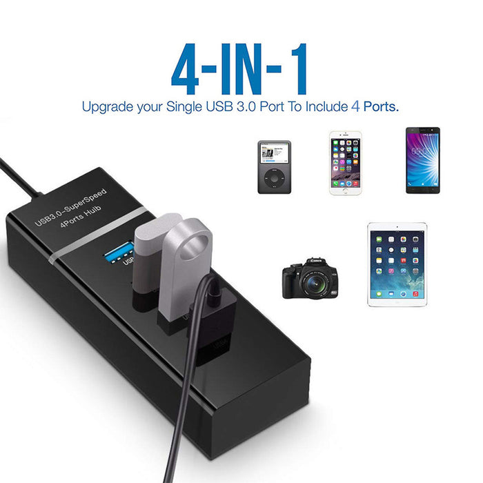 4 In 1 2.0 3.0 USB HUB Splitter High