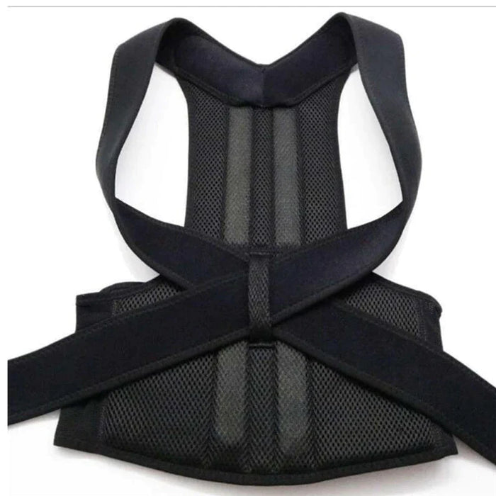 Adjustable Posture Corrector Low Back Support Shoulder Brace Belt for Men Women