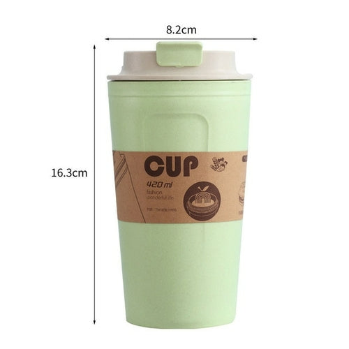 420ml Reusable Bamboo Coffee Cup