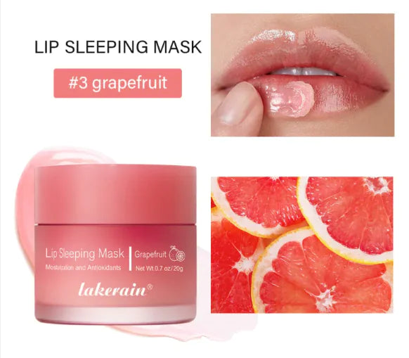 New Sleep Lip Balm Fade Lip Lines Exfoliating Skin Nourishing And Hydrating