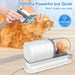 Dog Grooming Vacuum Kit: 16000Pa Powerful Dog Vacuum Brush for Shedding Grooming 99% Pet Hair Suction with 4 Pet Grooming