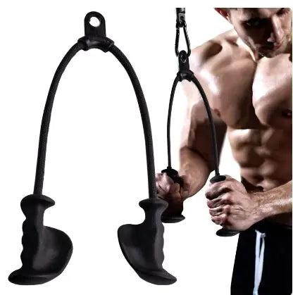 Ergonomic Triceps Rope