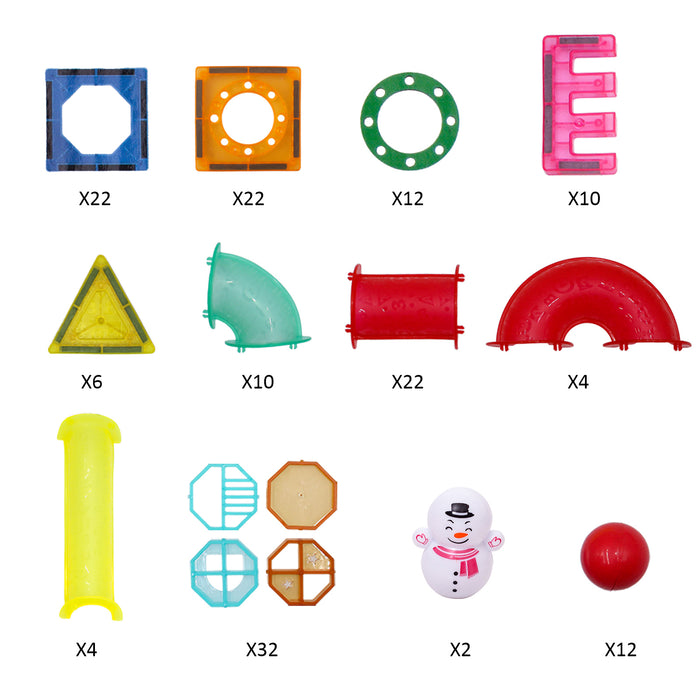 3D STEM Tiles Magnets For Kids