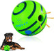 Wobble Giggle Ball for Dogs, Interactive Dog Toys for Boredom, Durable Wobble Ball, Fun Giggle Sounds Wiggle Ball, Active Rolling Ball for Large Dogs-5.12 Inch