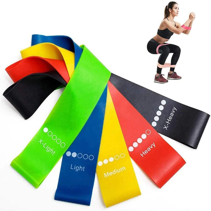 Resistance Exercise Bands 5pcs