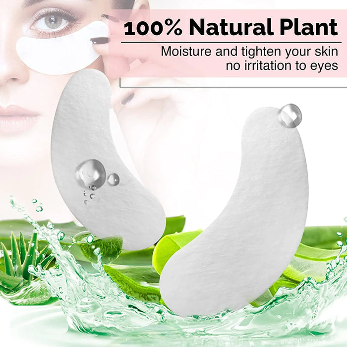 GreenLife Natural Hydrogel Eye Gel Pads - 100 Pairs, Collagen & Aloe