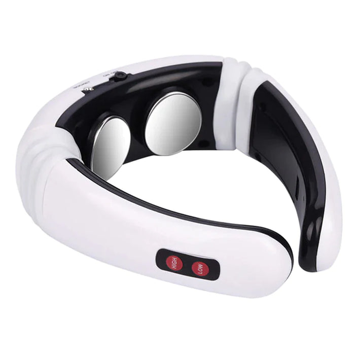 Electric Neck Massager - Pulse & Magnetic Therapy for Instant Pain Relief