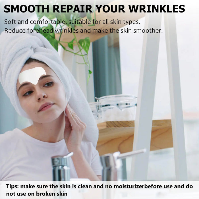 Forehead Wrinkle Patches (12pcs) - Smooth Fine Lines & Wrinkles Naturally