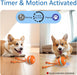 Interactive Dog Toys, Motion Activated Dog Ball, Automatic Rolling Ball Toys for Puppy/Small Dogs