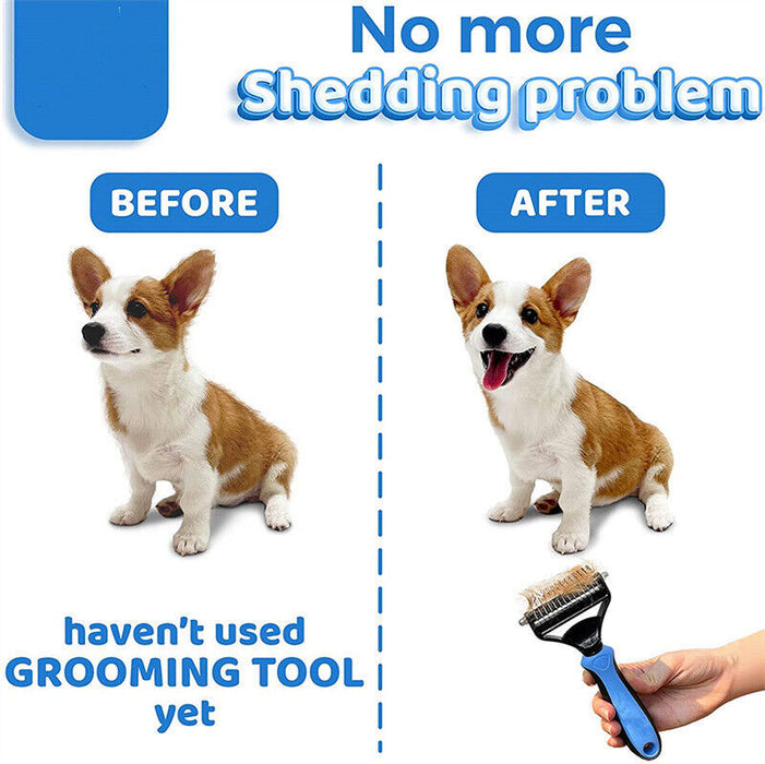 Grooming brush for pet