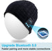 Bluetooth Beanie for Men Women Hat Wireless Headphone for Outdoor Sports