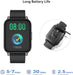 Smart Watch for Android Ios Phones, 1.69" Touch Screen Smartwatch for Men, Fitness Tracker Watch with Heart Rate Blood Pressure Monitor, Pedometer Running Watch, IP68 Waterproof Bluetooth Watch