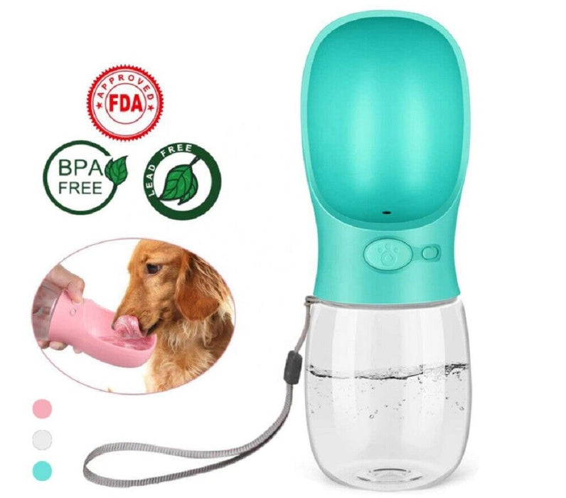 Leak-Proof Portable Dog Water Bottle - Travel-Friendl