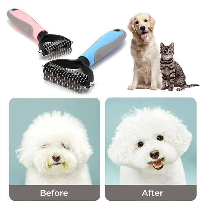 Grooming brush for pet