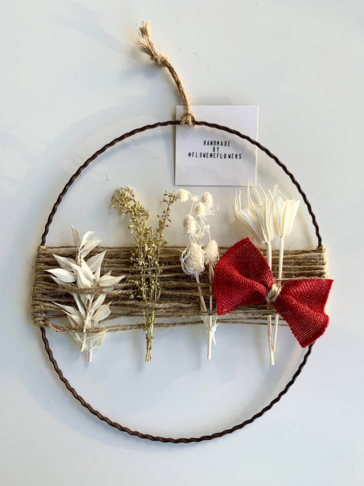 Dried Flower Christmas Wreath | Christmas Decoration