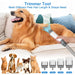 Dog Grooming Vacuum Kit: 16000Pa Powerful Dog Vacuum Brush for Shedding Grooming 99% Pet Hair Suction with 4 Pet Grooming