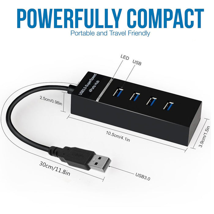 4 In 1 2.0 3.0 USB HUB Splitter High