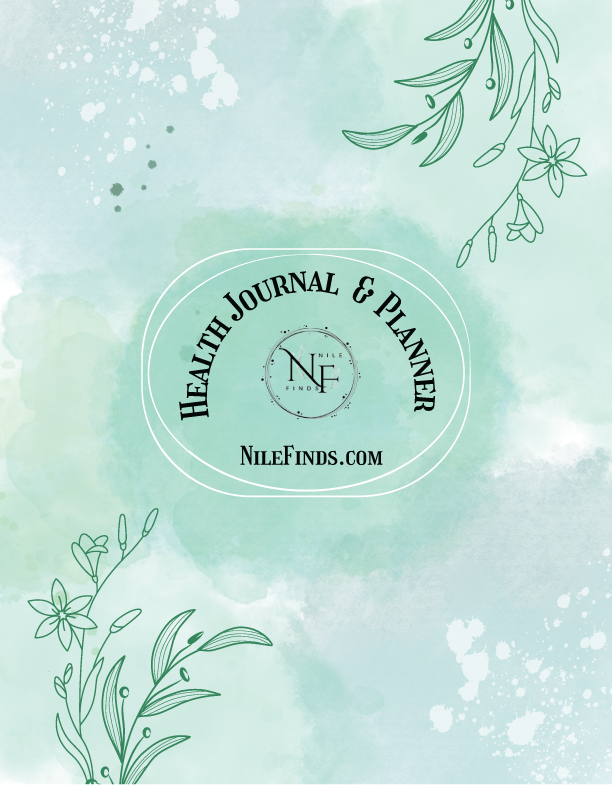 Health Journal and Planner PDF for Men and Women Wellness and Fitness Tracker